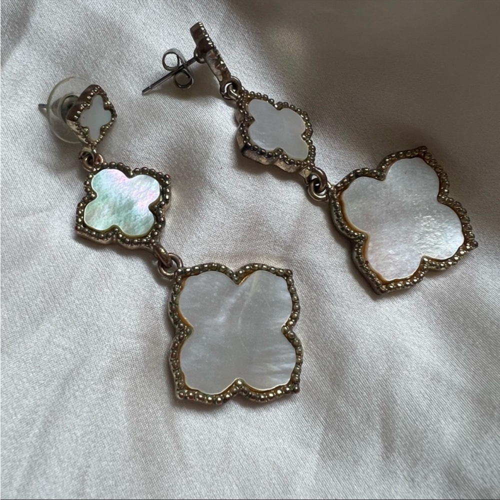 Pearl earrings
